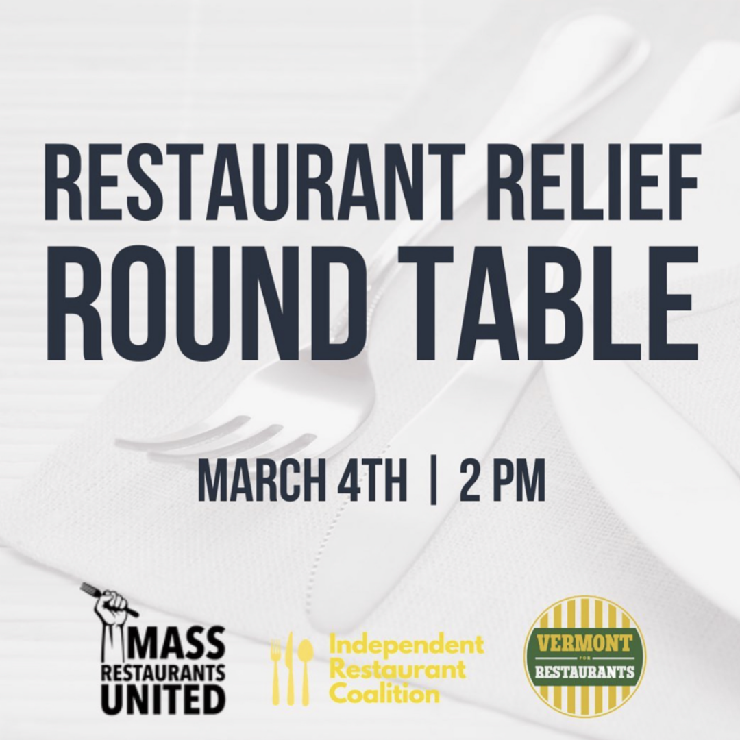Featured image for “Restaurant Relief Roundtable”